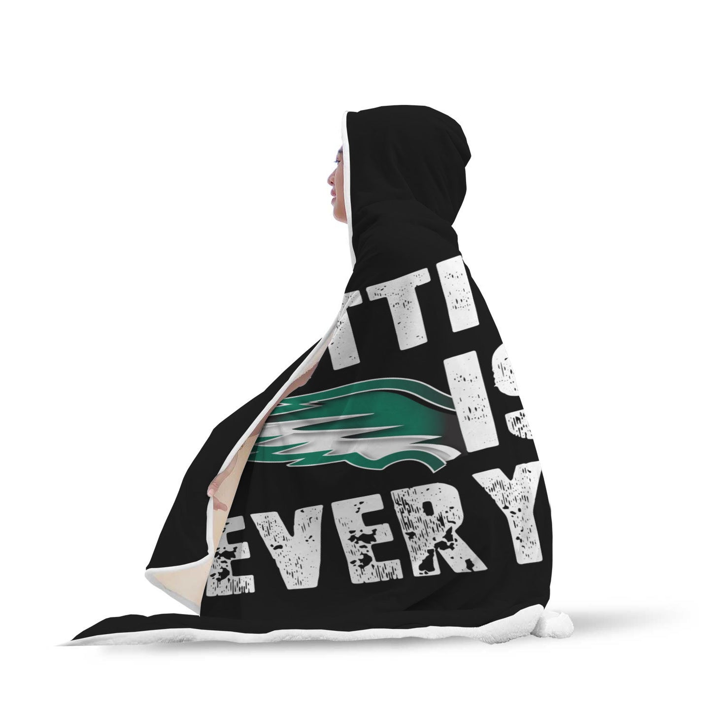 Philly Attitude Is Everything Hooded Blanket | BleedGreenMafia.com - BleedGreenMafia