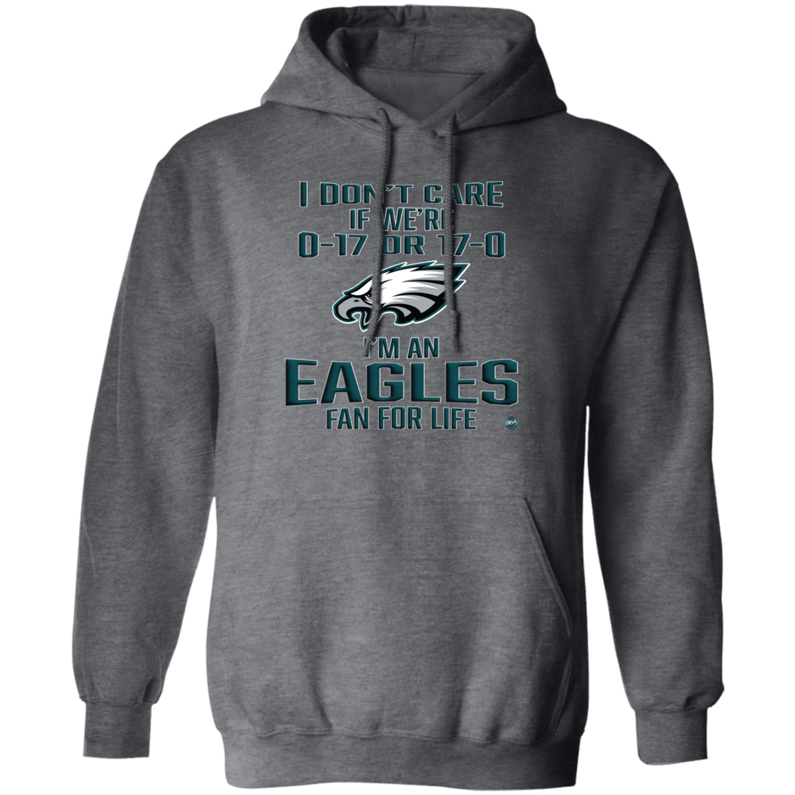 I Don't Care If We're 0-17 or 17-0 Hoodie | www.BleedGreenMafia.com