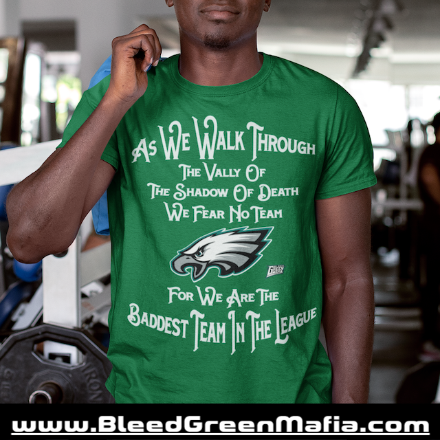 As We Walk Through The Vally Of The Shadow Of Death Unisex T-Shirt | www.BleedGreenMafia.com