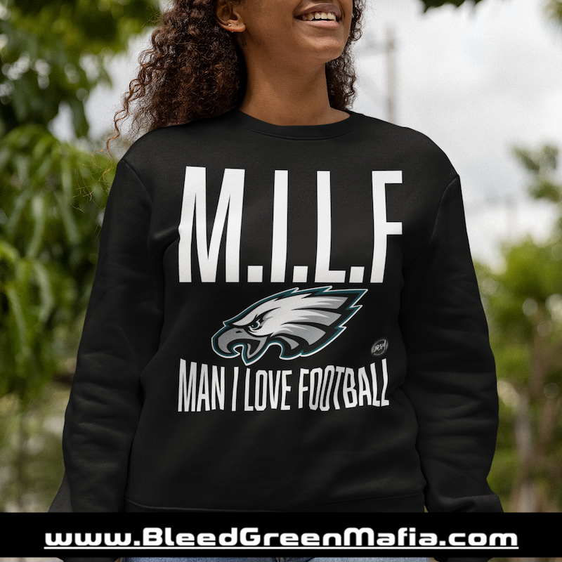 M.I.L.F, Man I Love Football Ladies T-Shirt