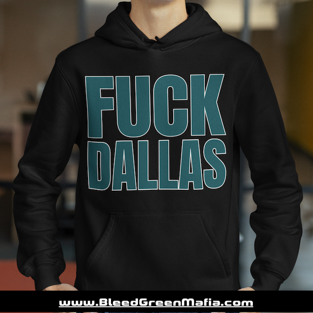 Custom F#CK DALLAS Hoodie | www.BleedGreenMafia.com