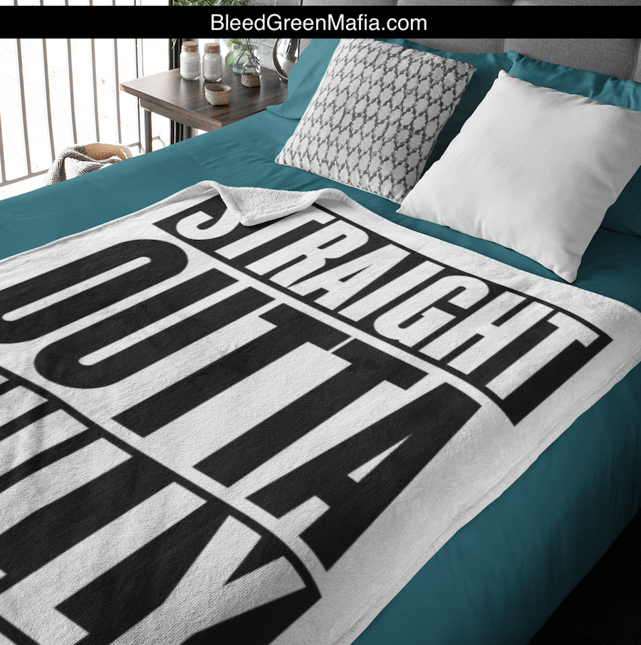 Straight Outta Philly Cozy Plush Fleece Blanket - 60x80