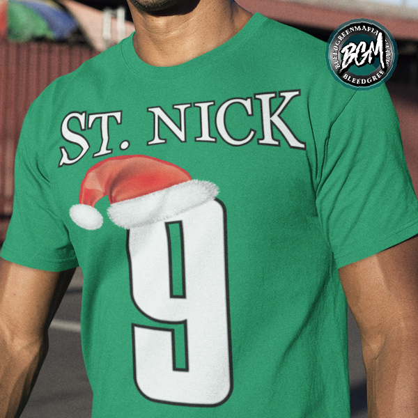 Philly St.Nick T-Shirt | BleedGreenMafia.com - BleedGreenMafia