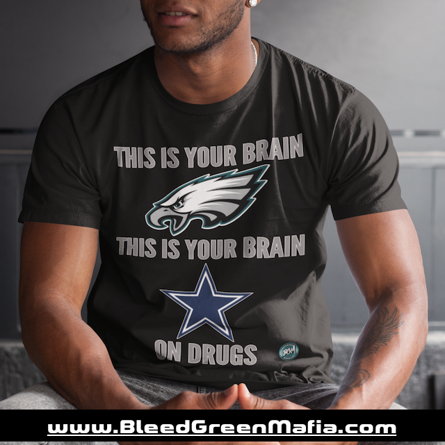 This Is Your Brain On Drugs Unisex T-Shirt | www.BleedGreenMafia.com