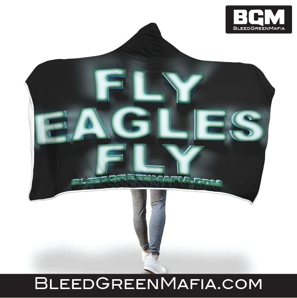 Eagles Fly Hooded Blanket | BleedGreenMafia.com - BleedGreenMafia