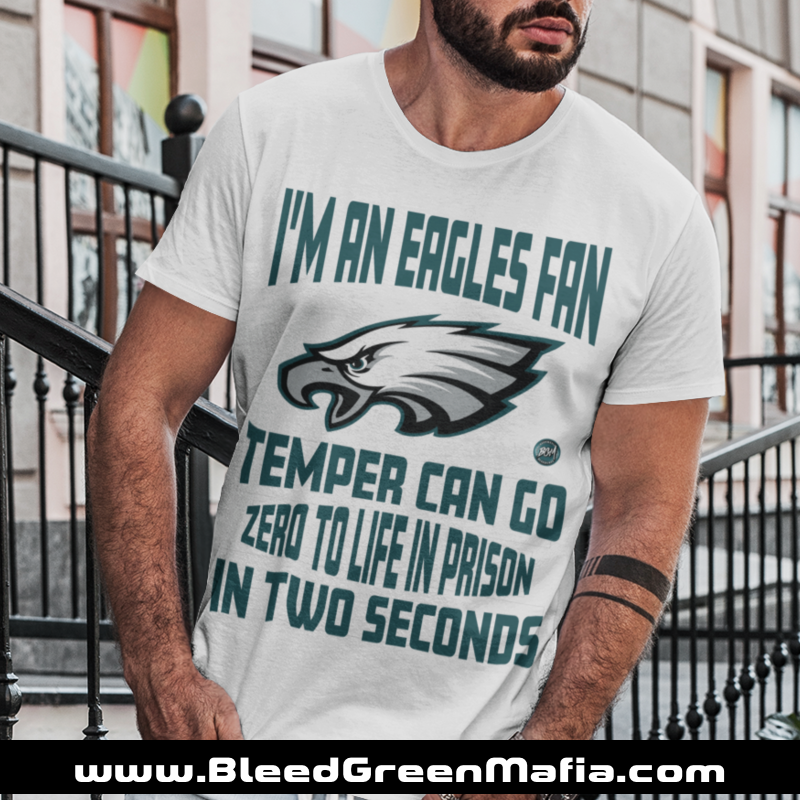Temper Can Go Zero To Life In Prison Unisex T-Shirt | www.BleedGreenMafia.com