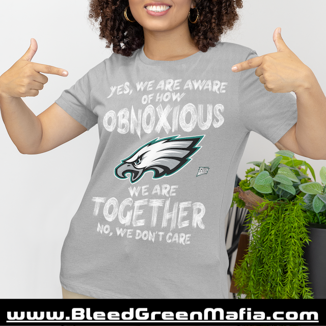 We Are Aware Of How Obnoxious We Are Together Unisex T-Shirt | www.BleedGreenMafia.com