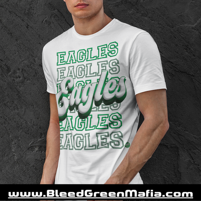 Retro Style Eagle T-Shirt | www.BleedGreenMafia.com