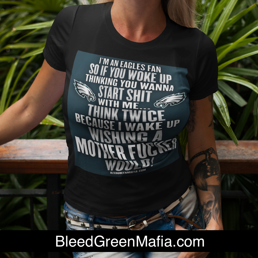 I Wake Up Wishing A Mother F**ker Would, Ladies' T-Shirt | www.BleedGreenMafia.com
