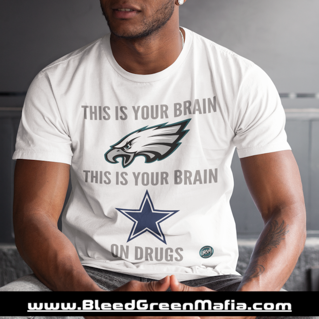 This Is Your Brain On Drugs Unisex T-Shirt | www.BleedGreenMafia.com
