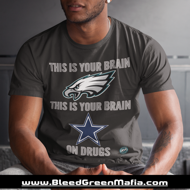 This Is Your Brain On Drugs Unisex T-Shirt | www.BleedGreenMafia.com